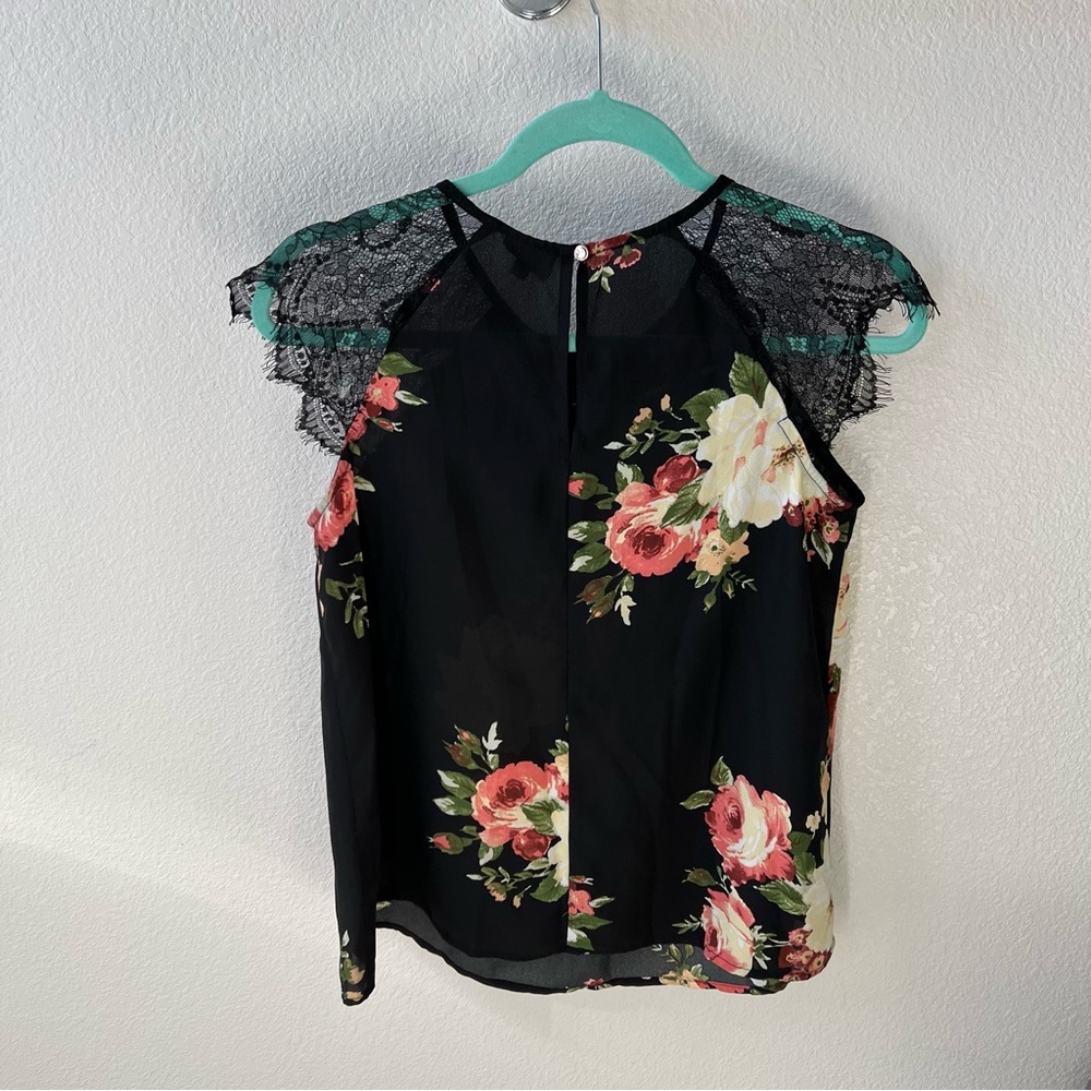 💗BOBEAU Petite Floral Blouse - Picture 5 of 7